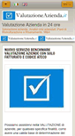 Mobile Screenshot of m.valutazioneazienda.it